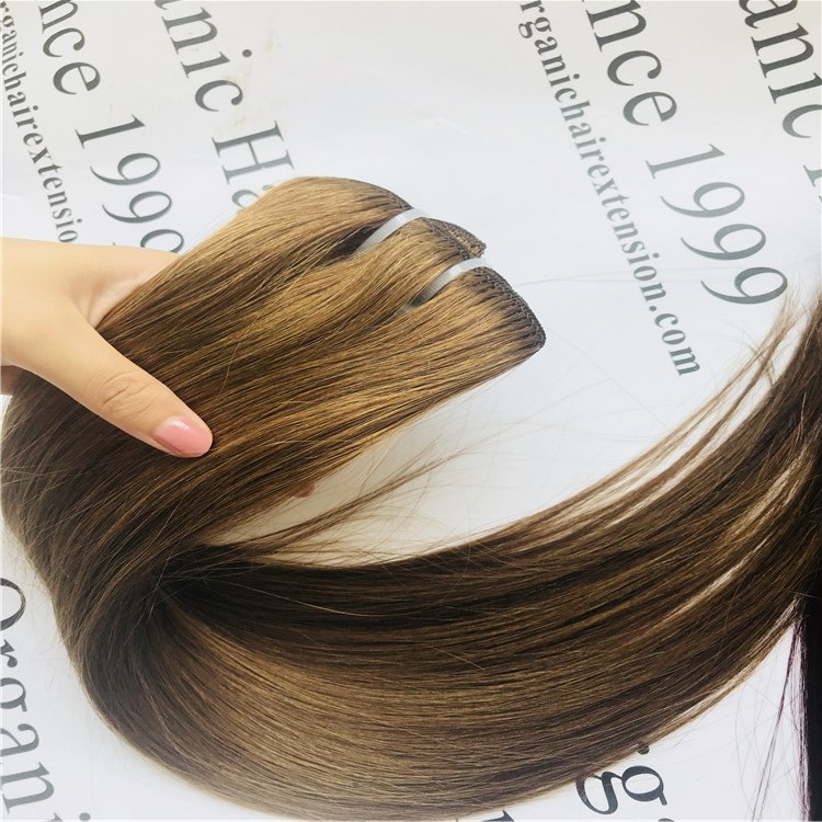 Clip in hair extensions of beautful color H14